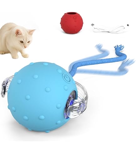 Kattenspeelgoed Hengel - Furry Tail met Bal - 021 5189