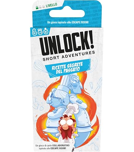 Asmodee Unlock! Short Adventures : La Recherche De Cabrakan – Jeu De Cartes Coopératif (1-6 Joueurs, 30 Min)