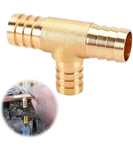 Boutté 2101793 JS19 Repair Piece Brass Fluted Pipe Diameter 19