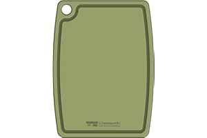 ROCKINGHAM FORGE Greenworks Tagliere in plastica riciclata 30x25cm verde