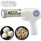 IBELL Electric Idiyappam Maker, Pasta & Noodle Maker with 5 Molds, 50Watts Power, 50 Times for Full Charge, Cordless with Rec
