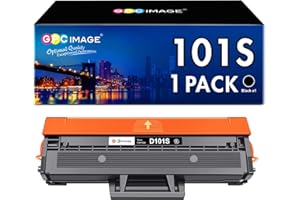 GPC Image D101S Cartouche de Toner Compatible pour MLT-D101S pour SCX-3405 SCX-3405W ML-2165 ML-2165W SF-760P ML-2160 ML-2161 ML-2162 ML-2166W ML-2167 ML-2168 ML-2168W SCX-3400F Imprimante (1 Noir)