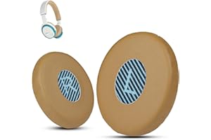 Krone Kalpasmos Cuscinetti auricolari di ricambio professionali Bose On Ear, compatibili solo con Bose Over-Ear 2 (OE2, OE2i), in morbida pelle e memory foam, colore: cachi
