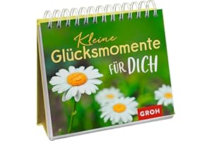 Kleine Glücksmomente für dich: Dekoratives Mini-Aufstellbuch mit fröhlichen Zitaten zu den Themen Glück, gute Laune und Lebensfreude. Das perfekte ... Glücksgefühle und Achtsamkeit im Alltag)