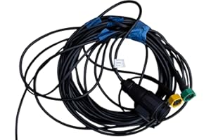 UNITRAILER Anhängerkabel 13 polig 5,5m Kabelbaum für Pkw-Anhänger, begrenzungsleuchten Anhänger mit 5-poligem Bajonettanschluss Anhänger Begrenzungsleuchten Mantes