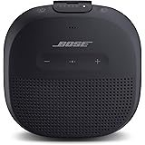 Bose SoundLink Micro Bluetooth speaker: kleiner tragbarer, wasserdichter Lautsprecher mit Mikrofon, Schwarz