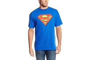 DC Comics Men's Superman Classic Logo T-Shirt (Pack of 1)