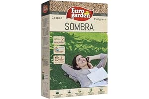 Eurogarden - Semillas de Césped para Jardín. 1 kg (Sombra - 1 kg)