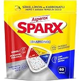 Asperox Sparx Bulaşık Makinesi Tableti 60'Lı 4 Adet