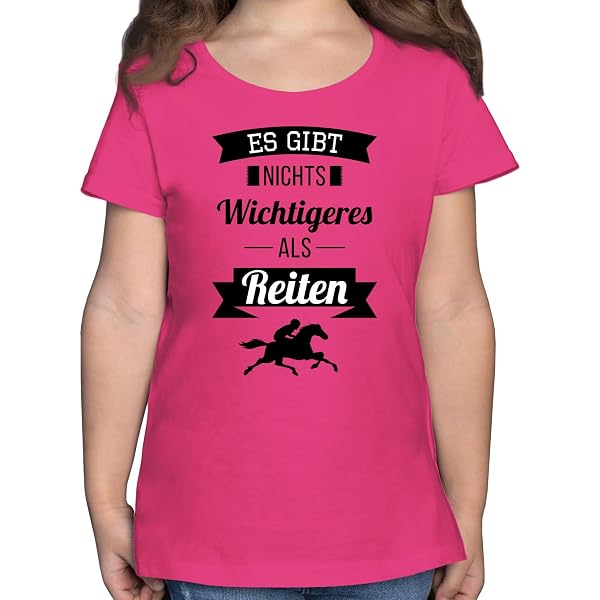 Shirtracer T-Shirt Mädchen „Die Mit Dem Hund Geht“ – Hundemama Sprüche, 100% Baumwolle, Rundhals, Grau Meliert