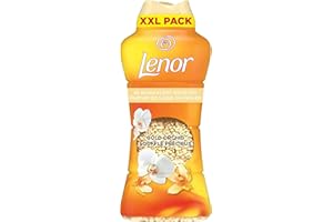 Lenor Parfum De Linge En Perles (735g), Ambre et Orchidée, jusqu’à 12 semaines de fraîcheur continue dans l’armoire