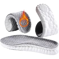 Semelles Chauffantes Hiver Extra épaisses - Fourrure Douce, Maintien Chaud, Pour Bottes Et Chaussures, Confort Et Isolation - 4