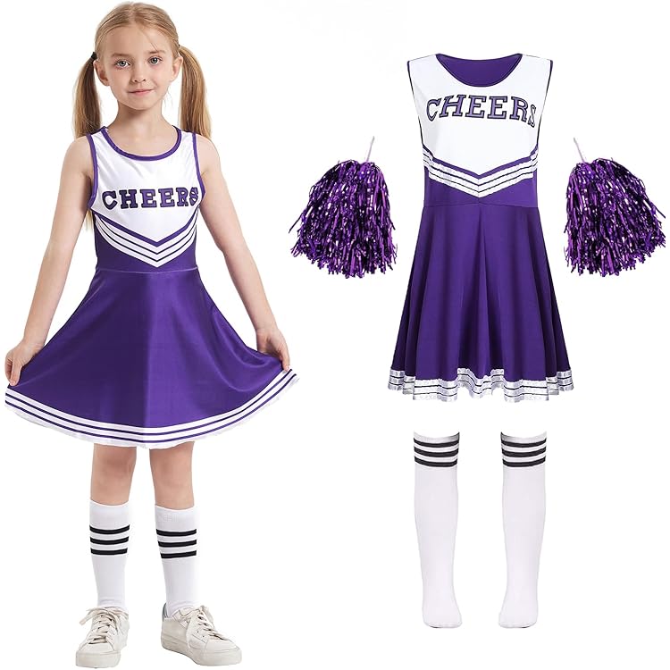 Costume Cheerleader Bambina Costume Da Cheerleader Per Bambina
