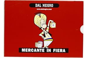 Dal Negro 90004 - Mercante in Fiera Astuccio Rosso, Carte da Gioco