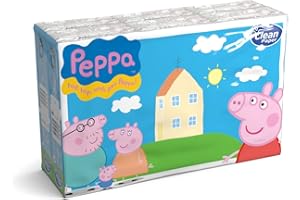 CLEAN PAPER CLEAN P.FAZZOLETTI PEPPA PIG 4VELI 6PZ - [confezione da 8]