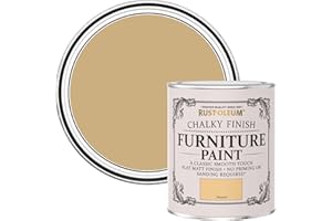 Rust-Oleum AMZ0016 Chalky Finish Furniture Paint - Mustard - 750ml
