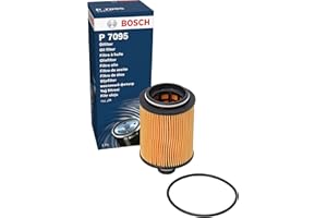 Bosch P7095 Car Oil Filter - Separates Soot and Metal Particles from Engine Oil - Provides Reliable Engine Lubrication