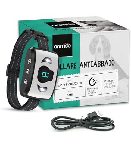 WARDBES Ultrasuoni Per Cani,Ultrasuoni Antiabbaio,3 Livelli Regolabile