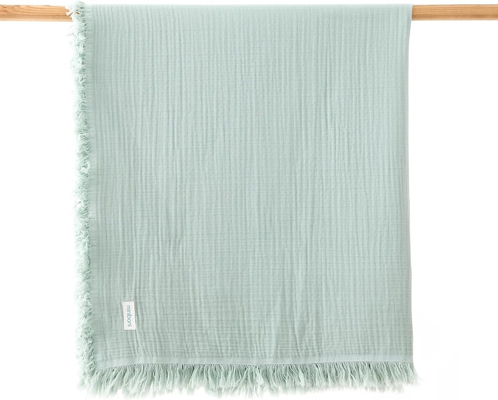 Miniboni Battaniye 100 * 120 cm Mint Yeşili