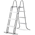 Intex Pool Ladder With Removable Steps, White/Grey, 36-Inch - 42-Inch, 28075