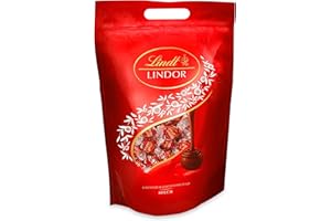 ‎LINDT Lindt Schokolade | LINDOR Beutel Milch | 2kg | 155 Kugeln aus Vollmilch-Schokolade mit zartschmelzender Füllung | Schokoladen-Geschenk zum Teilen
