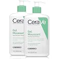 Lot De 2 Gels Nettoyants Visage CeraVe - Gel Moussant Purifiant - 2 X 473 Ml