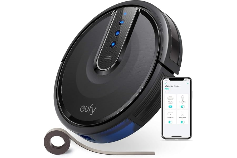 eufy [BoostIQ] RoboVac 35C, Wi-Fi, Upgraded, Super-Thin, 1500Pa Strong Suction, Touch-Control Panel,