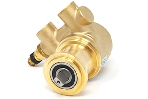 FLUID-O-TECH PA204 - Cabezal de bomba para cafetera Astoria-Cma Gloria-AEP, Gloria-DISPLAY-LCL, Argenta, Brasilia 105, 105SL Sphera