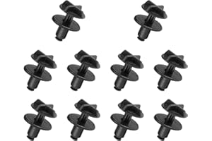 Wjelet Lot de 10 caches de batterie en plastique LR024316 pour Land Rover Range Rover Discovery Evoque