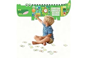 snookids Busy Board Montessori Jouet pour Enfant – Planche d'activités Quiet Book pour Garcon Fille, Pliable Livre Montessori éducatif Cadeau 1 2 3 4 5 6 Anniversaire Noël