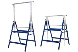 ESTEXO Gerüstbock Unterstellbock 2er Set Klappbock Böcke höhenverstellbar Stützbock