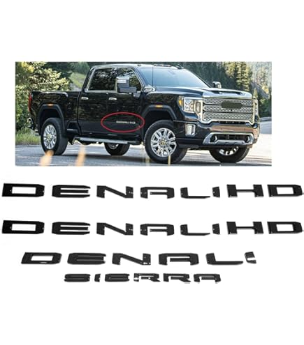 Amber LED Side Marker Lights For Sierra 2500HD/3500HD 2020-2024 - DOT Certified, Plug & Play Replacement