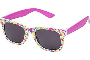 UltraByEasyPeasyStore Gummi Flexible Kinder Rechteckige Sonnenbrille für Jungen Mädchen UV400 3 – 10