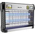 iBELL 20W 210IK Insect Killer Machine/Bug Zapper Fly Catcher for Home Restaurants, Hotels & Offices, UV Bulbs, Insect Control (Grey)