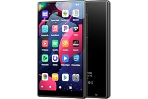 FANVACE 96GB MP3-Player mit Bluetooth und WiFi, 5.0-Zoll IPS HD Bildschirm. Android 13 OS MP4-Musik-Player mit Spotify Kids, Audible, Amazon Music, Play Store