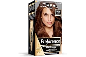 L'Oréal Paris Préférence Coloration Permanente Cheveux, Nuance : Antigua (5.25), Marron Chocolat Glacé