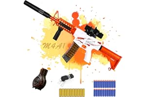 SK MISS Automatic Toy Guns for Boys, 2 in 1 Modes Toy Foam Blasters & Guns, Electric Shooting Games Toys for Kids and Girls Age 7 8 9 10 11 12 Years