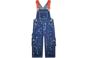 Peacolate 3-14Years Liitle Big Girls Overalls Jumpsuit&Rompers Blue Denim Adjustable Strap Sequin Jeans Pants