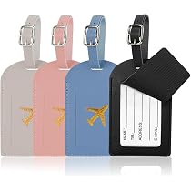 Etichette Per Valigie Impermeabili Con Cerniera – Targhette Bagaglio In Colori Vivaci, Perfette Per Viaggio E Passeggini - 2