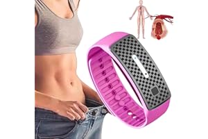 NIMEDALA Bracelet Josfit à Ultrasons Pour Maigrir, Bracelet Ultrasons Minceur, Bracelet Josfit (Rose)