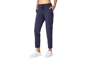 G Gradual Women's Pants with Deep Pockets 7/8 Stretch Sweatpants for Women Athletic, Golf, Lounge, Work