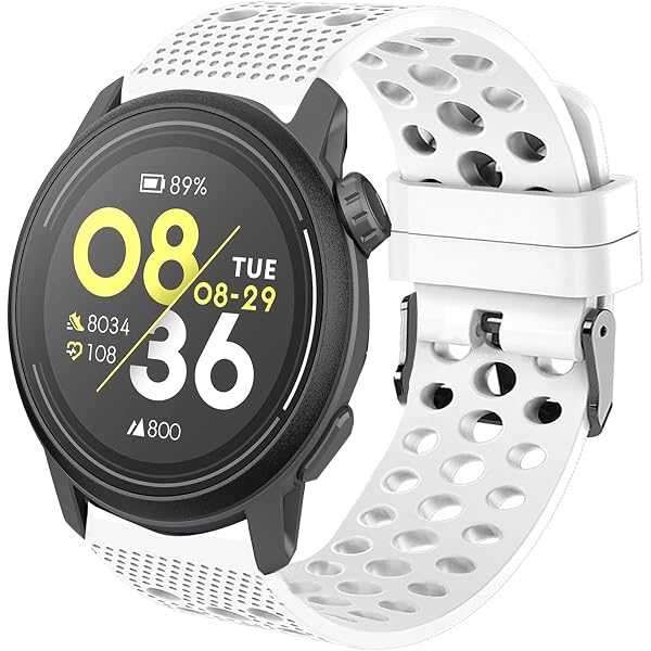Bracelet Silicone 22mm Compatible Coros Pace 3/Apex 2Pro Et Garmin Venu 2/3, Forerunner 265/255 – Remplacement Rapide