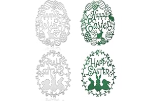 IMSHHWCS Dies for Card Making,Cutting Dies for Card Making,Cutting Dies,Craft Dies,Heart Stencils,DIY Cutting Making Embossing for Scrapbooking Cutting Dies& Card Make,Metal Die Cutting Easter