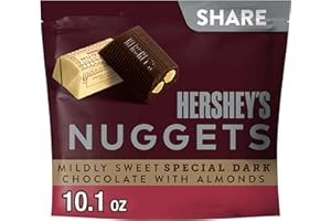 Hershey's Nuggets Dark Chocolate with Almonds Share Size - 10.1oz