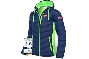 Nebulus Herren Jacke MERIK, warme Outdoorjacke, praktische & vielseitige Übergangs- & Winterjacke