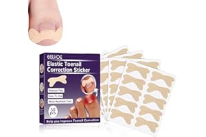 KYNLE 50 Adesivi per Unghia Incarnita, per La Cura Delle Unghie, Correttore per Unghia Incarnita, Non Facile da Staccare, Strumento per Alleviare Il Dolore Dei Solchi Dell'Unghia Incarnita