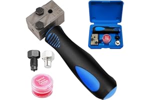 PORFOYO Bördelgerät Bremsleitung, 3/16 Zoll Rohrweiterungswerkzeug, 4,75 mm Universal Bremsleitungs Bördelgerät Satz, Handgeführtes Bremsleitungen Werkzeug, Bremsleitung Bördelgerät für DIN Bördelungen