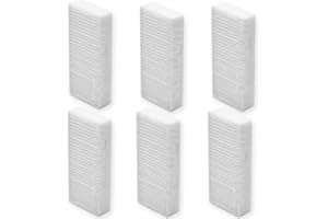 BAKUUM Pack 6 Filtros Hepa para deposito de solidos de Cecotec Conga Series 5090, 6090 y 7090 Filtros HEPA para robot aspirador