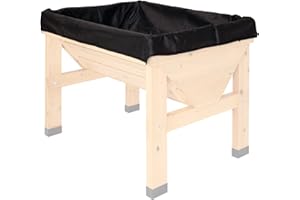 VEGTRUG Veg Gartenkorb 1 m klein Ersatz Liner – natur