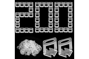 Flintronic Sistema de Nivelación de Azulejos, 200 lengüetas de 2 mm, Cuñas Niveladoras Suelo, para Azulejos con un grosor de 6 a 15 mm. (2MM)